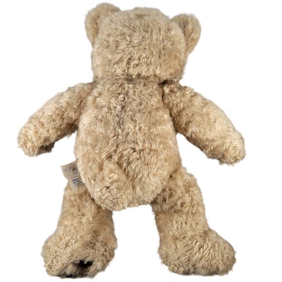 Build-A-Bear Workshop Brown Teddy Bear Plush 14" Stuffed Animal Old Style Tag - Picture 7 of 14